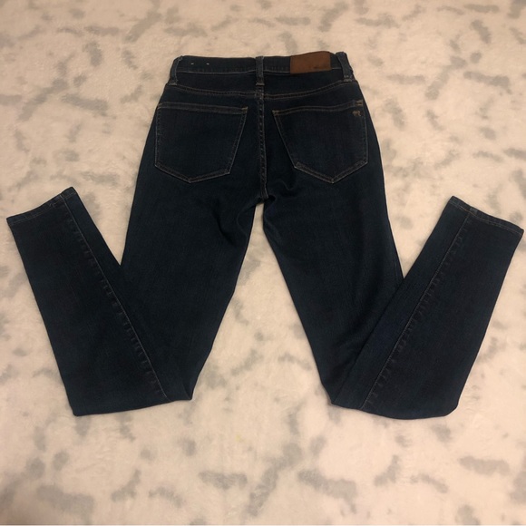 MADEWELL 9 HIGH RISER SKINNY SKINNY DENIM JEANS SIZE(23) - Picture 6 of 15